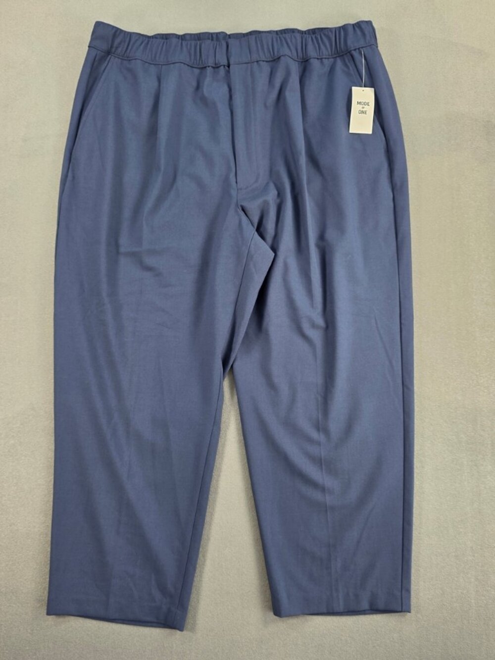 Mode of One Men's Relaxed Fit Dress Pants XXL Caspian Waters Wool Blend NWT